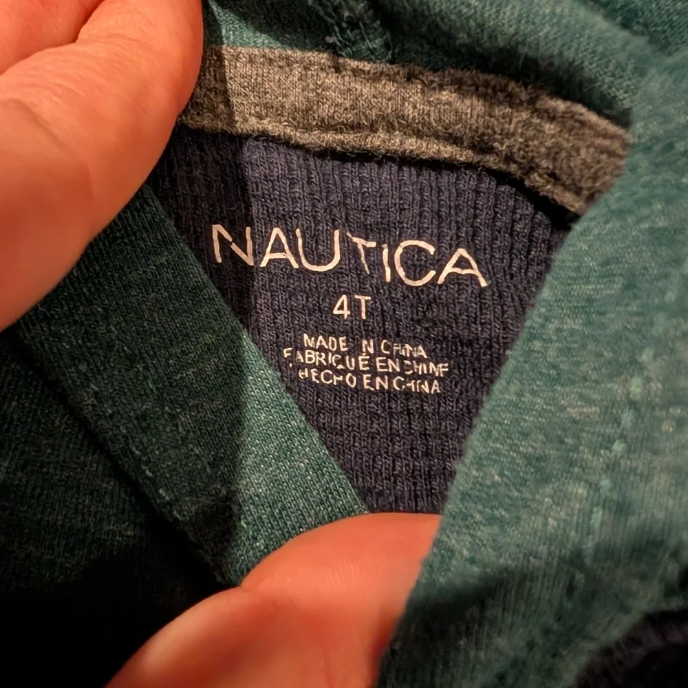 Nautica Toddler Boy Thermal Hoodie 2pc Jogger Set in Size 4T